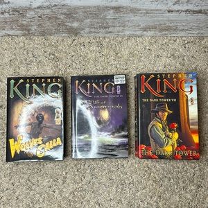 Stephen King - The Dark Tower Hardcover Books V, VI, VII First Trade Editions